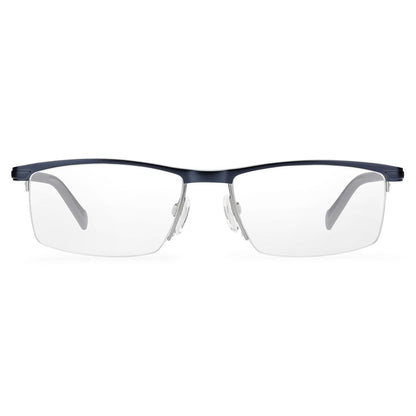 Blue Metal Glasses (Frames)