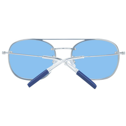 Blue Metal & Plastic Sunglasses