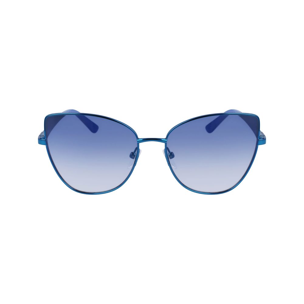 Blue Metal Sunglasses-Karl Lagerfeld-LabelTerrace.com