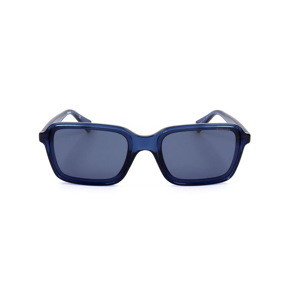 Blue Metal Sunglasses-Polaroid-LabelTerrace.com