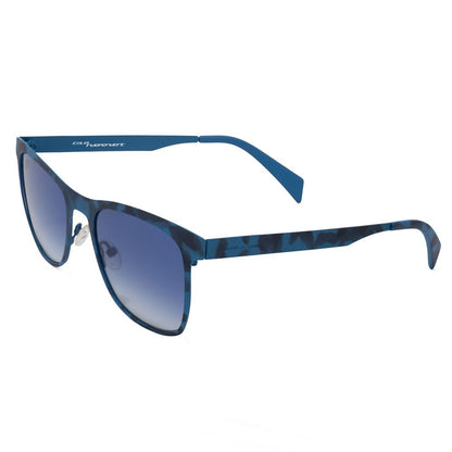Blue Metal Sunglasses