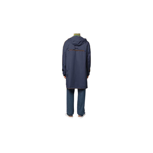 Blue Nylon Jacket