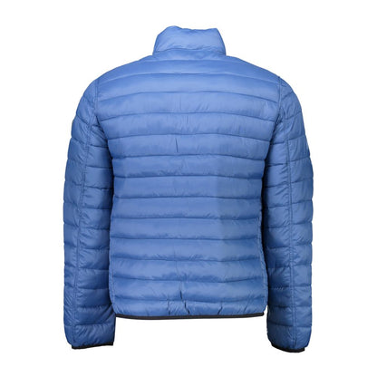 Blue Nylon Men Jacket-U.S. POLO ASSN.-LabelTerrace.com