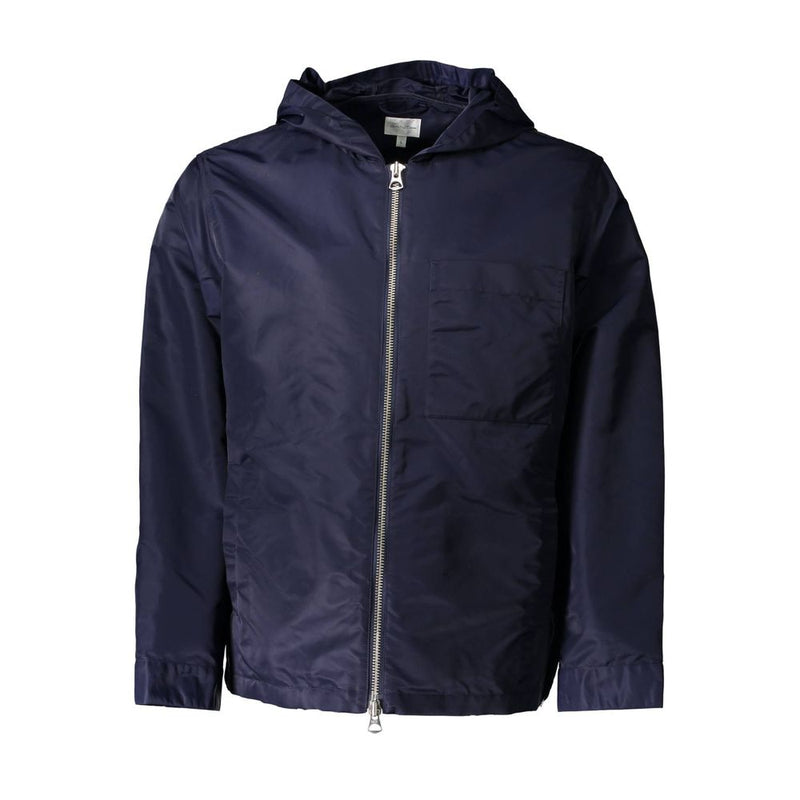 Blue Nylon Men's Jacket-Gant-LabelTerrace.com