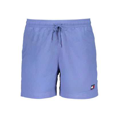 Blue Nylon Swimwear-Tommy Hilfiger-LabelTerrace.com