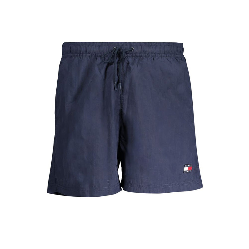 Blue Nylon Swimwear-Tommy Hilfiger-LabelTerrace.com