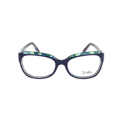 Blue Plastic Frames-Emilio Pucci-LabelTerrace.com
