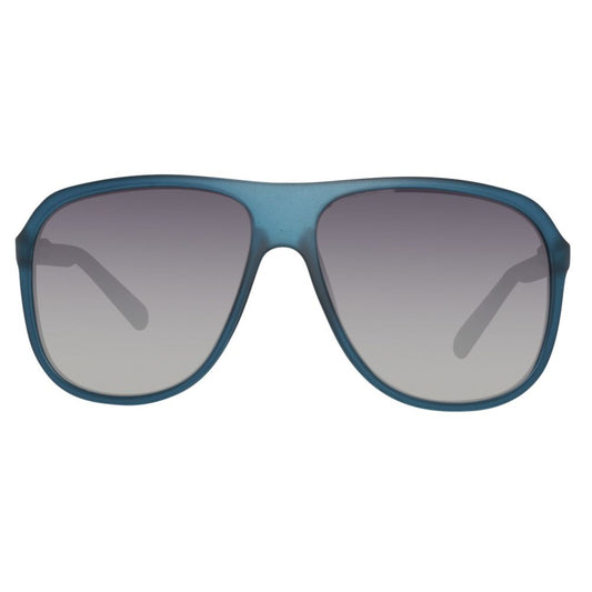 Blue Plastic Sunglasses-Guess-LabelTerrace.com
