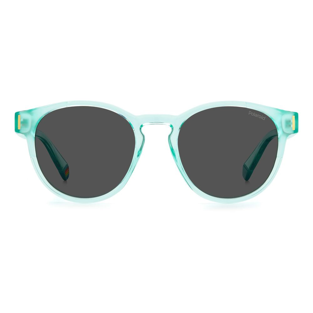 Blue Plastic Sunglasses-Polaroid-LabelTerrace.com
