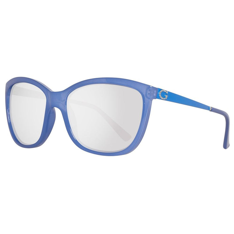 Blue Plastic Sunglasses-Guess-LabelTerrace.com