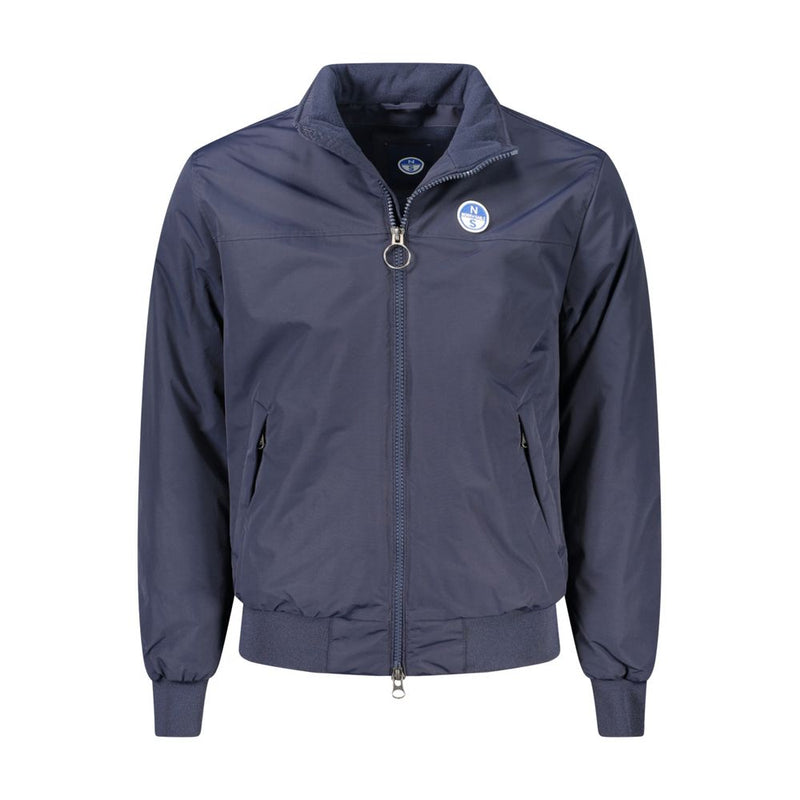 Blue Polyamide Jacket-North Sails-LabelTerrace.com
