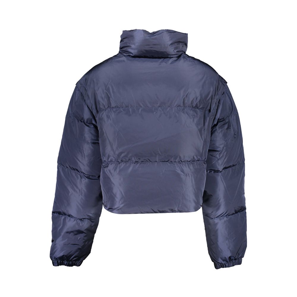 Blue Polyamide Jackets & Coat-Tommy Hilfiger-LabelTerrace.com