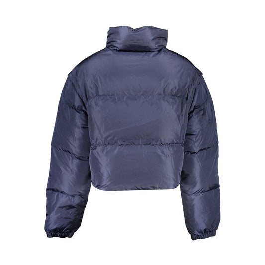 Blue Polyamide Jackets & Coat-Tommy Hilfiger-LabelTerrace.com