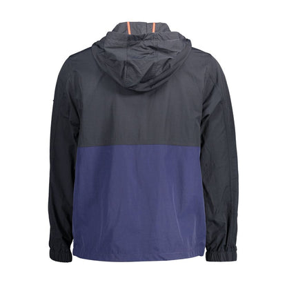 Blue Polyamide Men Jacket-Gant-LabelTerrace.com