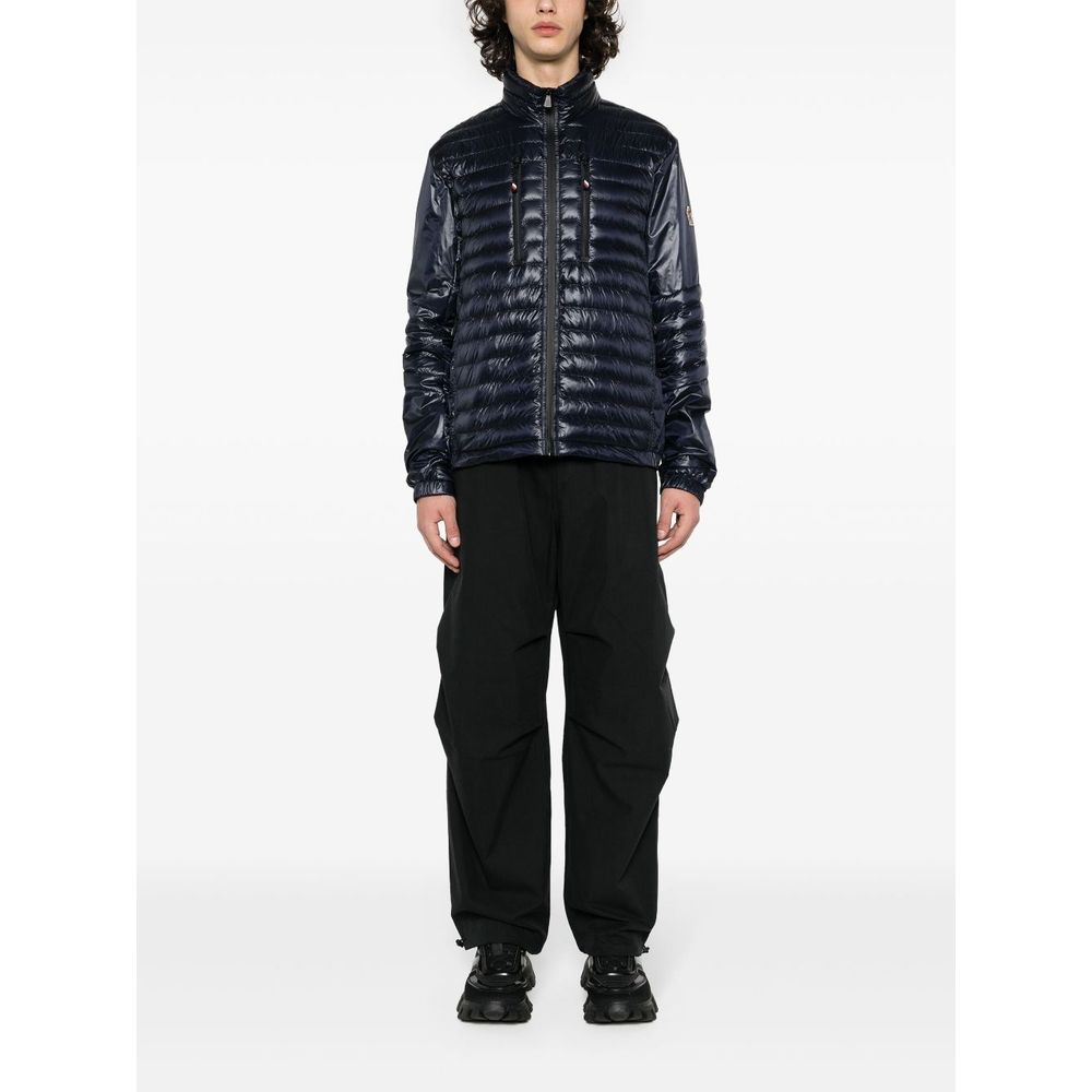 Blue Polyamide Men Jacket-Moncler-LabelTerrace.com