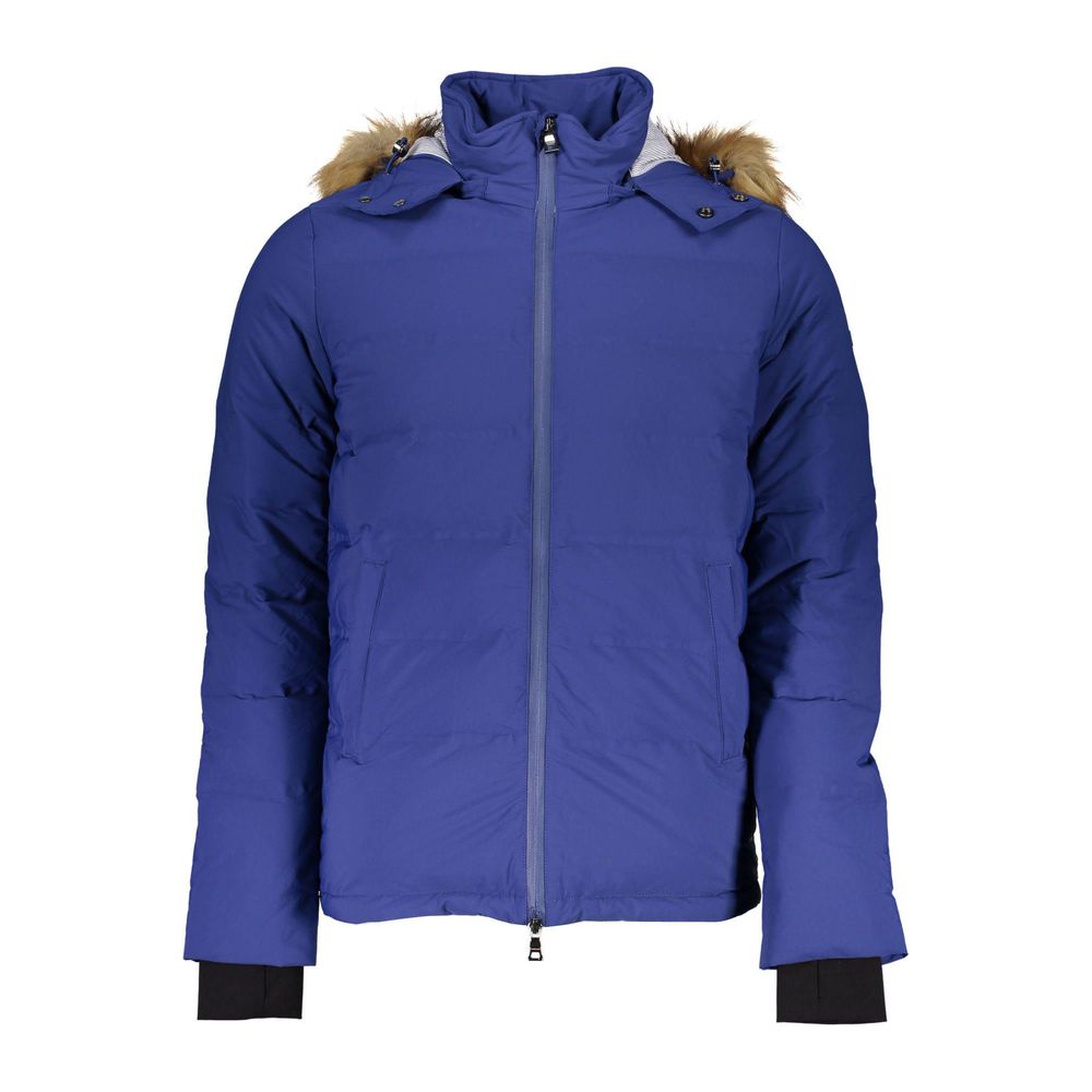 Blue Polyamide Men Jacket-Marciano by Guess-LabelTerrace.com