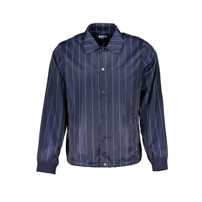 Blue Polyester Men Jacket-Gant-LabelTerrace.com