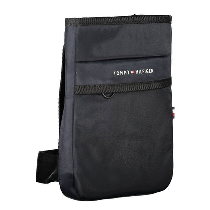 Blue Polyester Men Shoulder Bag-Tommy Hilfiger-LabelTerrace.com