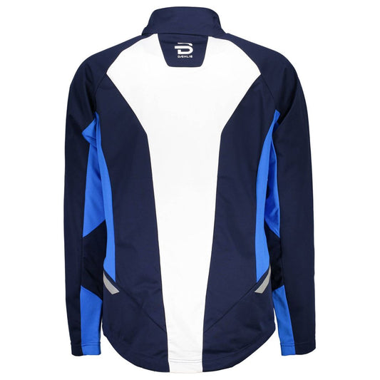 Blue Polyester Men's Sport Jacket-Bjorn Daehlie-LabelTerrace.com