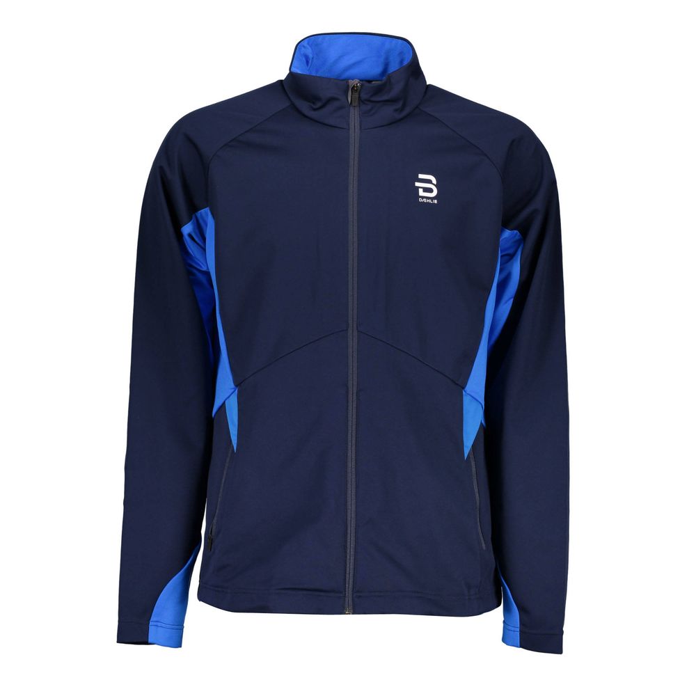 Blue Polyester Men's Sport Jacket-Bjorn Daehlie-LabelTerrace.com