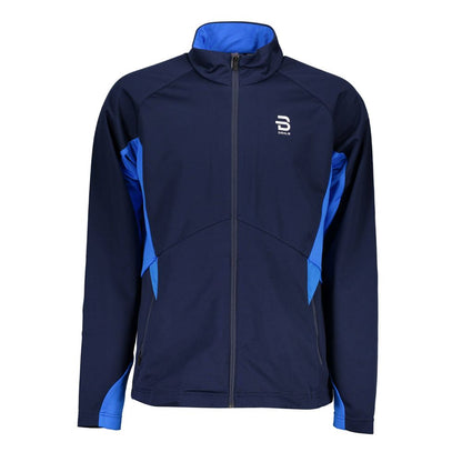 Blue Polyester Men's Sport Jacket-Bjorn Daehlie-LabelTerrace.com