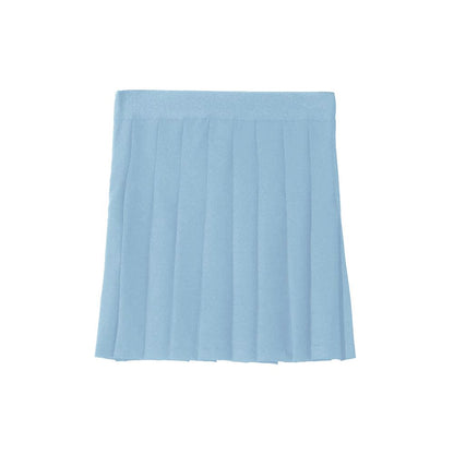 Blue Polyester Skirt-Comme Des Fuckdown-LabelTerrace.com