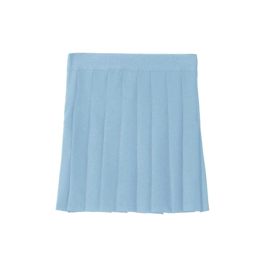 Blue Polyester Skirt-Comme Des Fuckdown-LabelTerrace.com