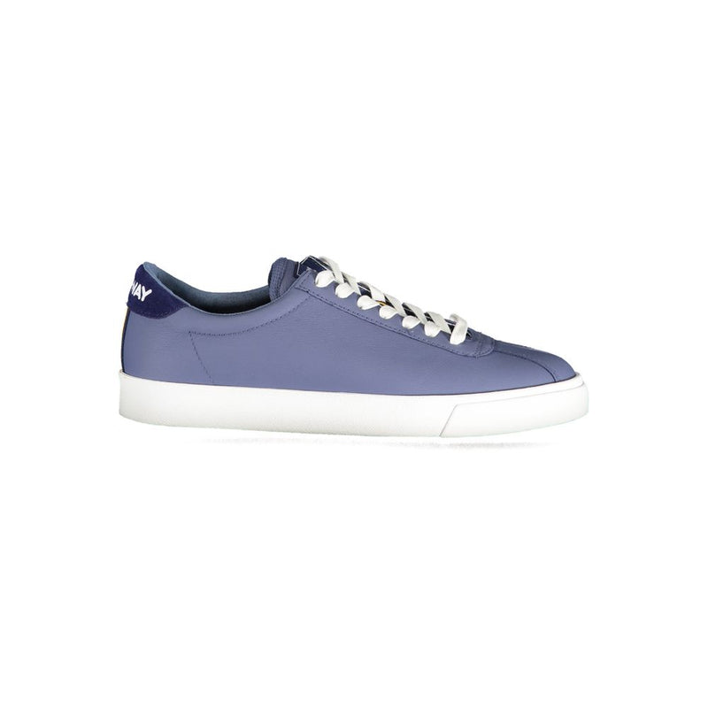 Blue Polyester Sneaker