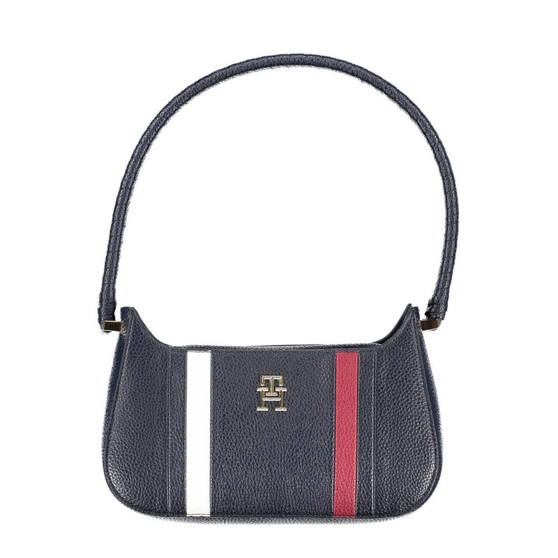 Blue Polyethylene Handbag-Tommy Hilfiger-LabelTerrace.com