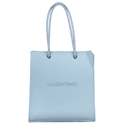 Blue Polyethylene Handbag-Mario Valentino-LabelTerrace.com