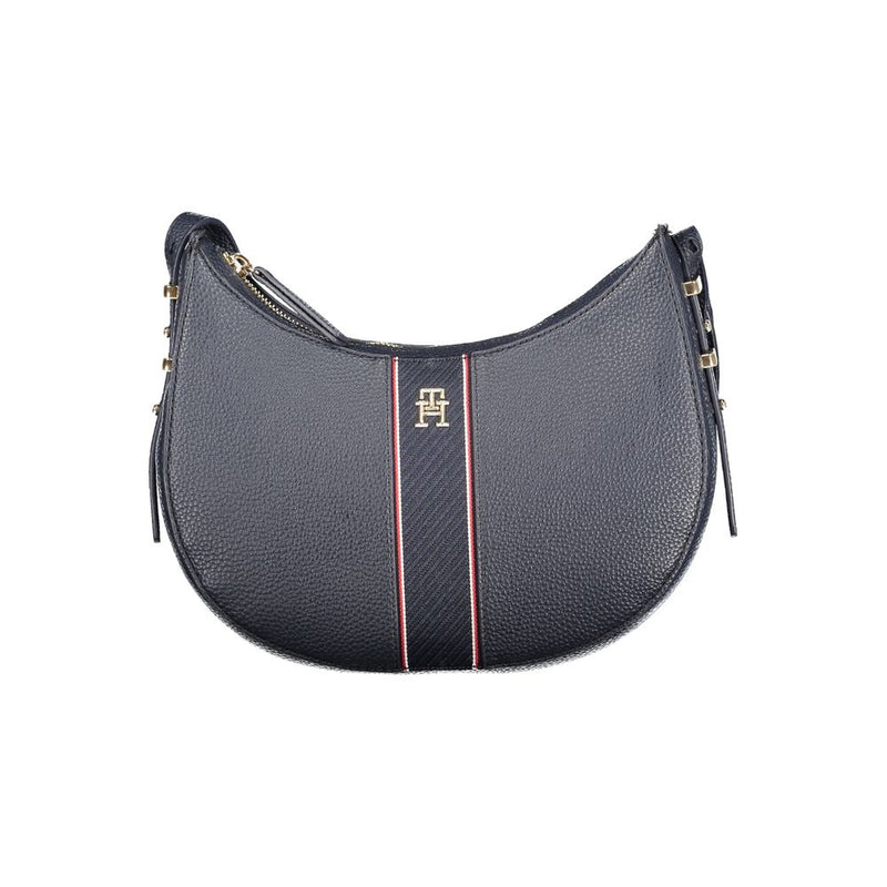 Blue Polyethylene Women Handbag