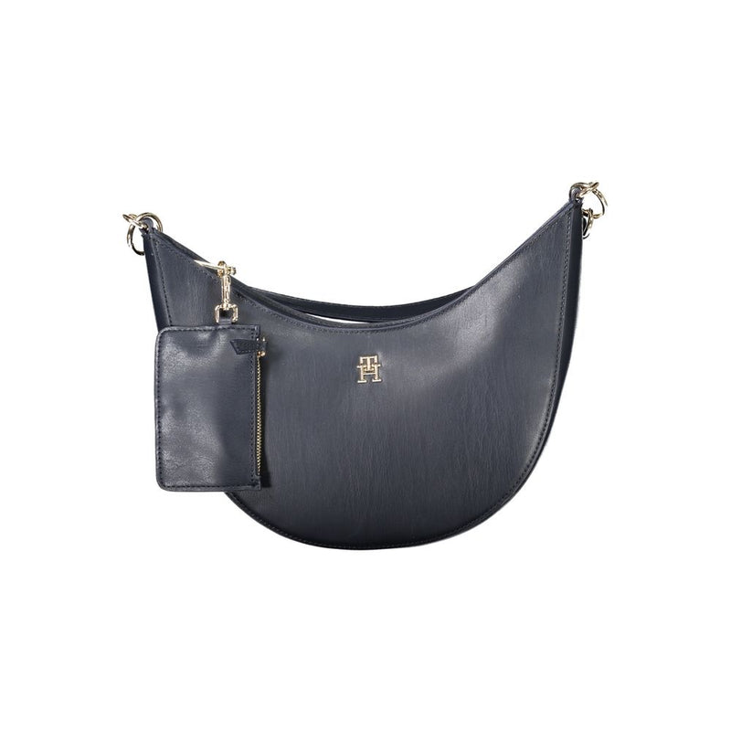 Blue Polyethylene Women Handbag-Tommy Hilfiger-LabelTerrace.com