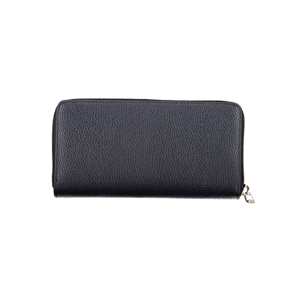 Blue Polyethylene Women Wallet-Tommy Hilfiger-LabelTerrace.com