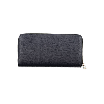 Blue Polyethylene Women Wallet-Tommy Hilfiger-LabelTerrace.com