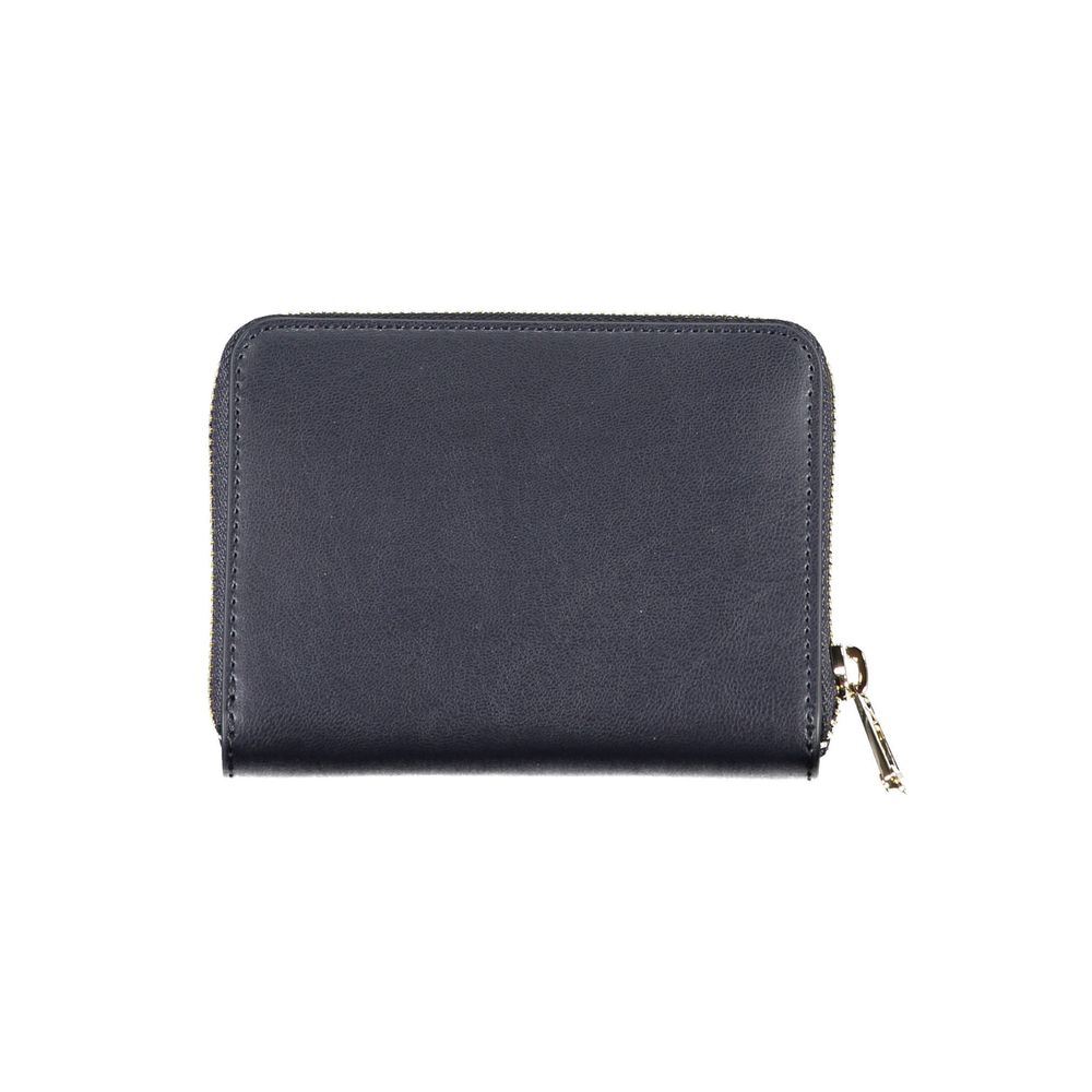 Blue Polyethylene Women Wallet-Tommy Hilfiger-LabelTerrace.com