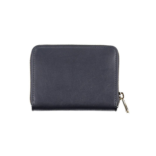 Blue Polyethylene Women Wallet-Tommy Hilfiger-LabelTerrace.com
