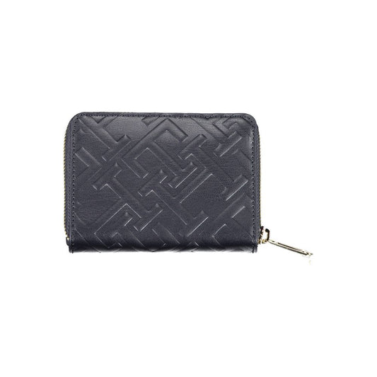 Blue Polyethylene Women Wallet-Tommy Hilfiger-LabelTerrace.com