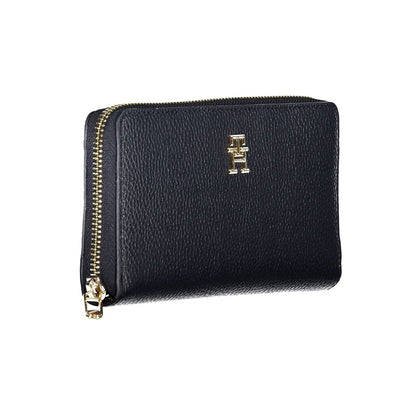 Blue Polyethylene Women Wallet-Tommy Hilfiger-LabelTerrace.com