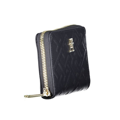Blue Polyethylene Women Wallet-Tommy Hilfiger-LabelTerrace.com