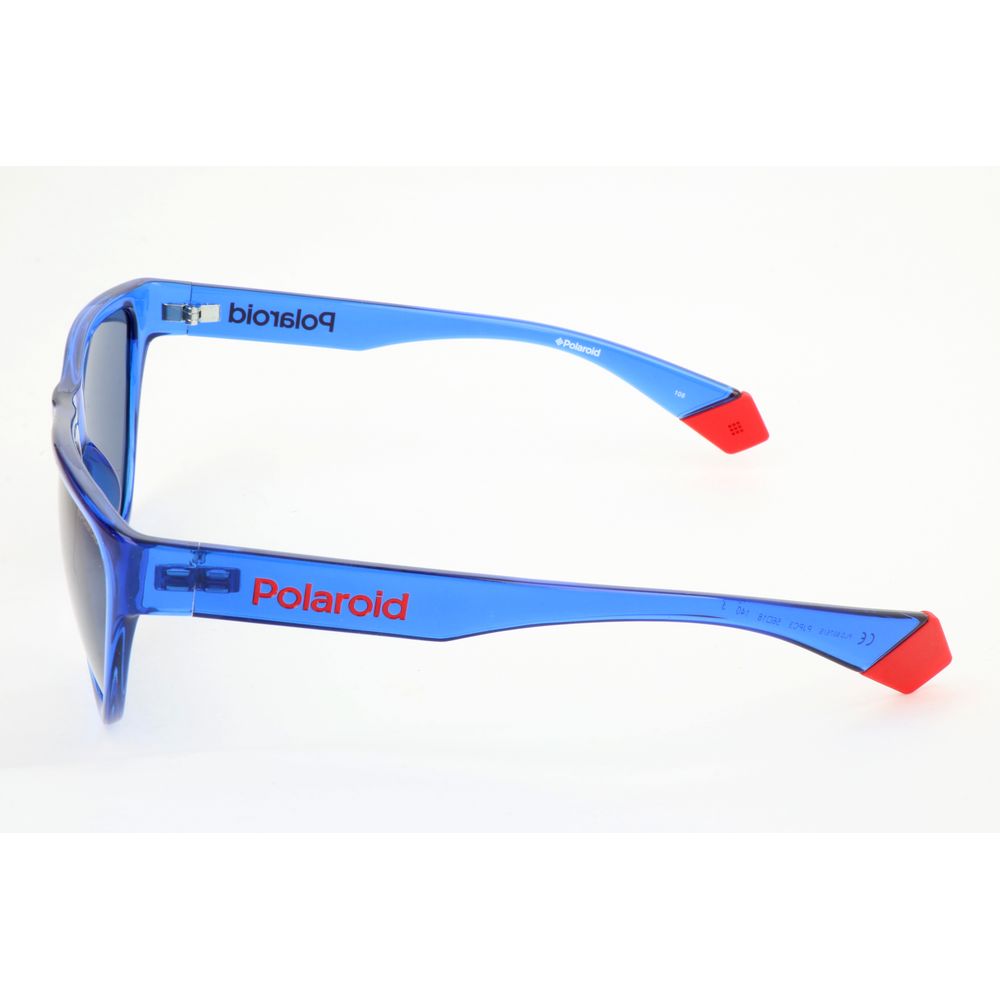 Blue Resin Sunglasses-Polaroid-LabelTerrace.com