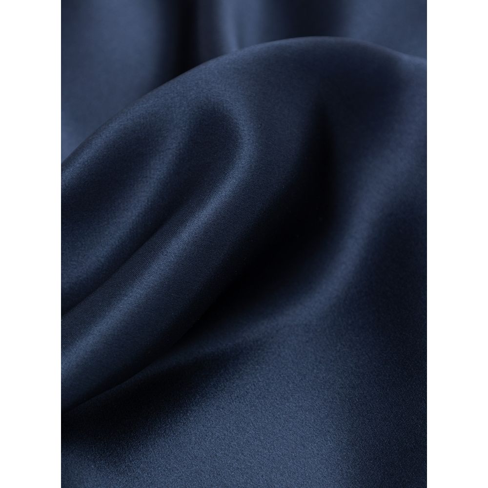 Blue Silk Pocket Square-Dolce & Gabbana-LabelTerrace.com