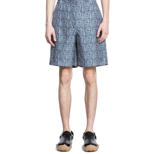 Printed Silk Shorts-Fendi-LabelTerrace.com