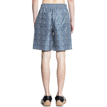 Printed Silk Shorts-Fendi-LabelTerrace.com