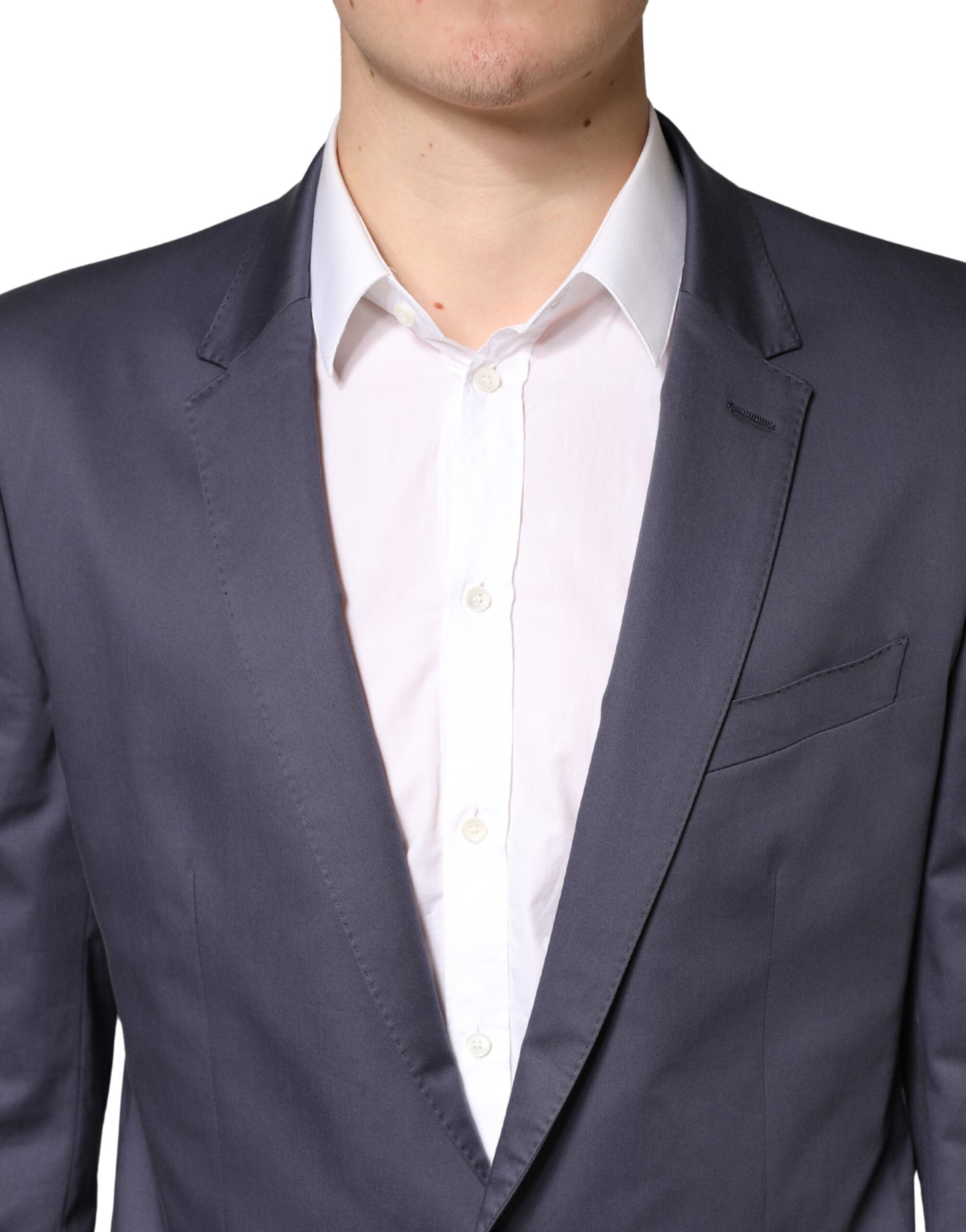 Blue Single Breasted MARTINI 2 Piece Suit