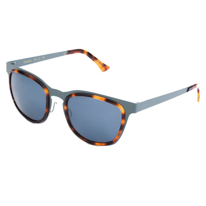 Blue Stainless Steel Sunglasses-LGR-LabelTerrace.com