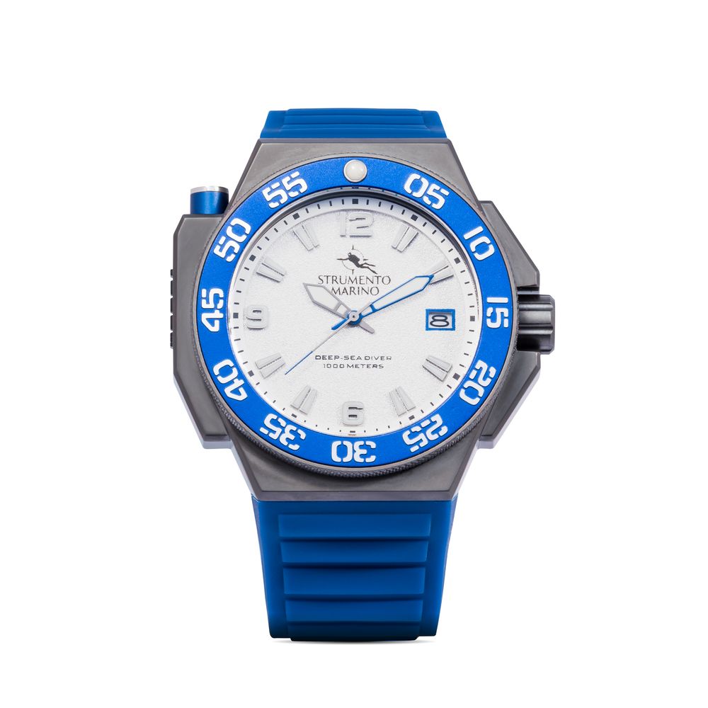 Blue Synthetic Sport Watch