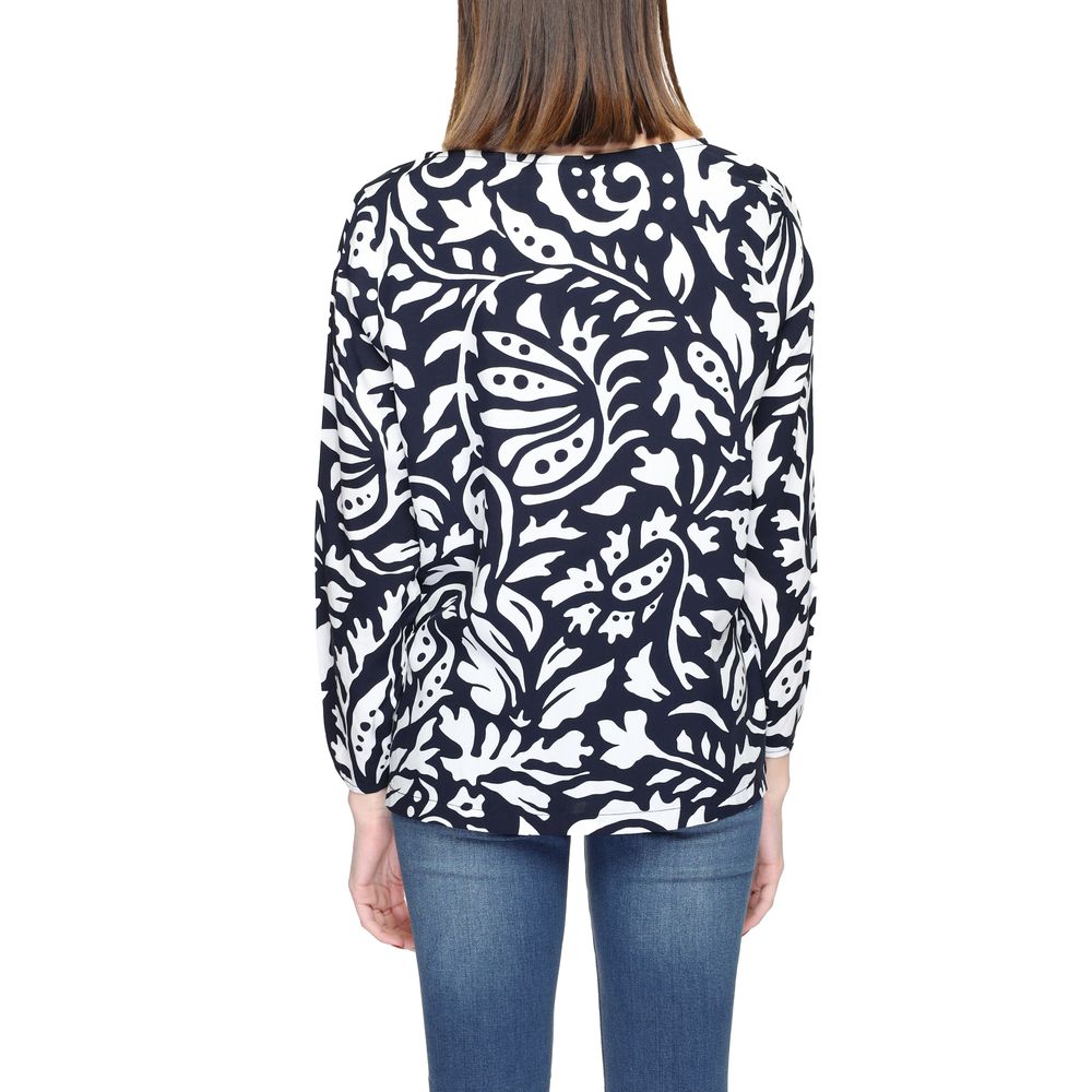 Blue Viscose Blouse-Street One-LabelTerrace.com