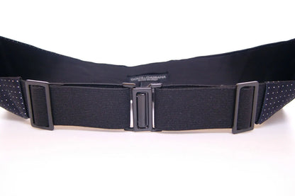 Blue Waist Smoking Tuxedo Cummerbund Belt-Dolce & Gabbana-LabelTerrace.com