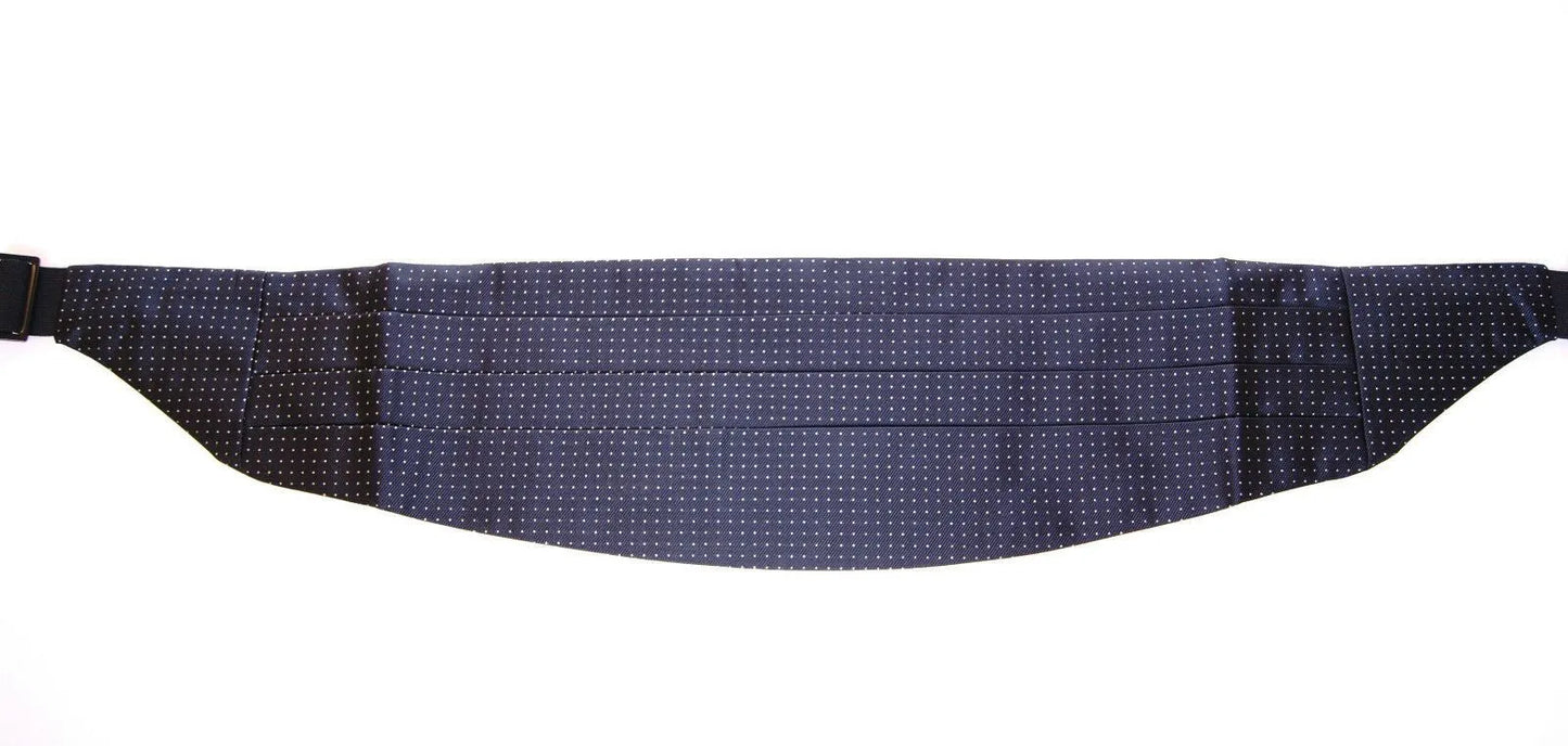 Blue Waist Smoking Tuxedo Cummerbund Belt-Dolce & Gabbana-LabelTerrace.com