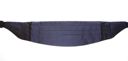 Blue Waist Smoking Tuxedo Cummerbund Belt-Dolce & Gabbana-LabelTerrace.com